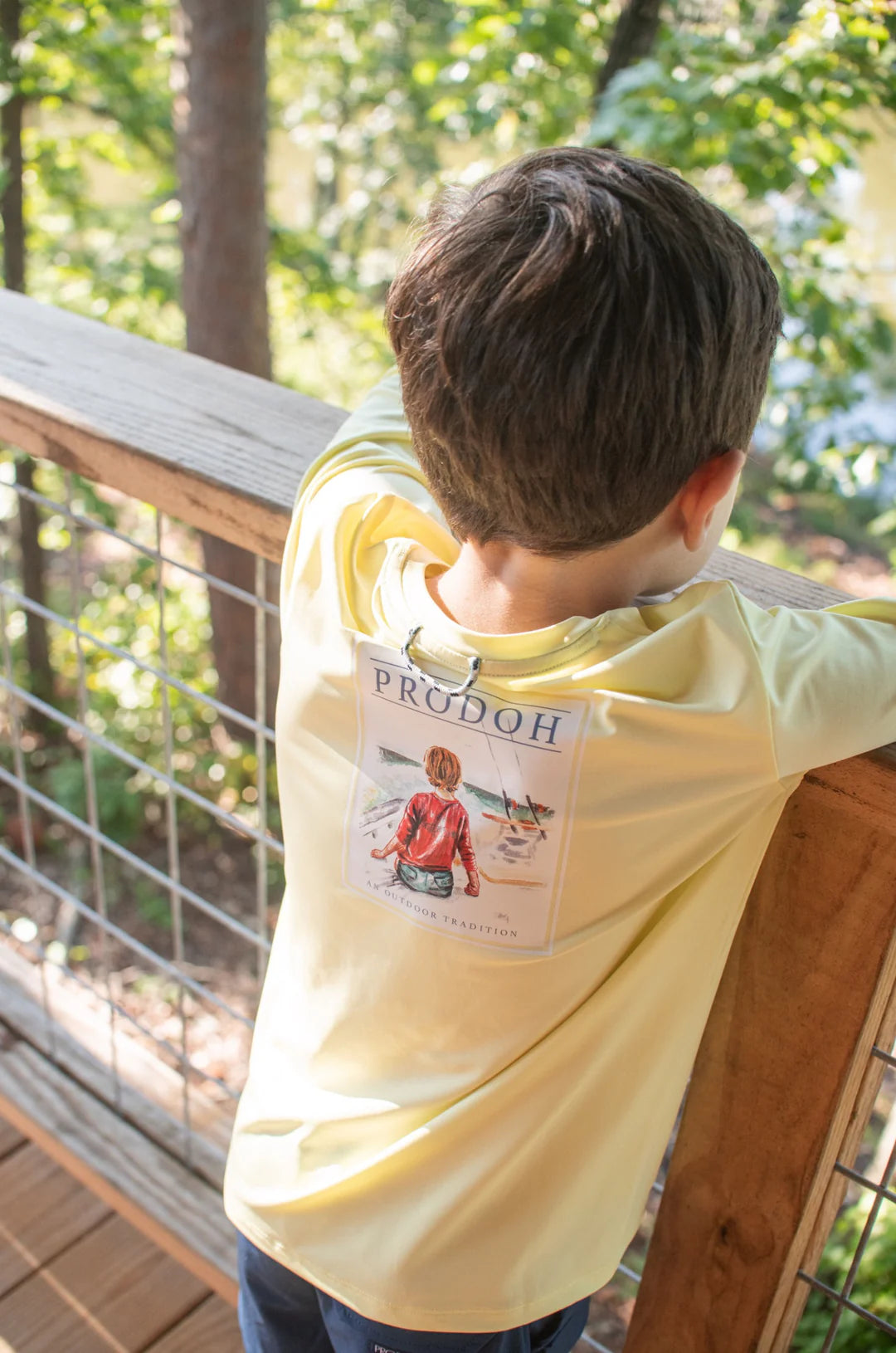 Yellow Pear Performance Long Sleeve Tshirt // Fishing