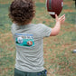 Pro Performance Short Sleeve T-shirt Football Art // Sage Green