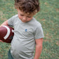 Pro Performance Short Sleeve T-shirt Football Art // Sage Green