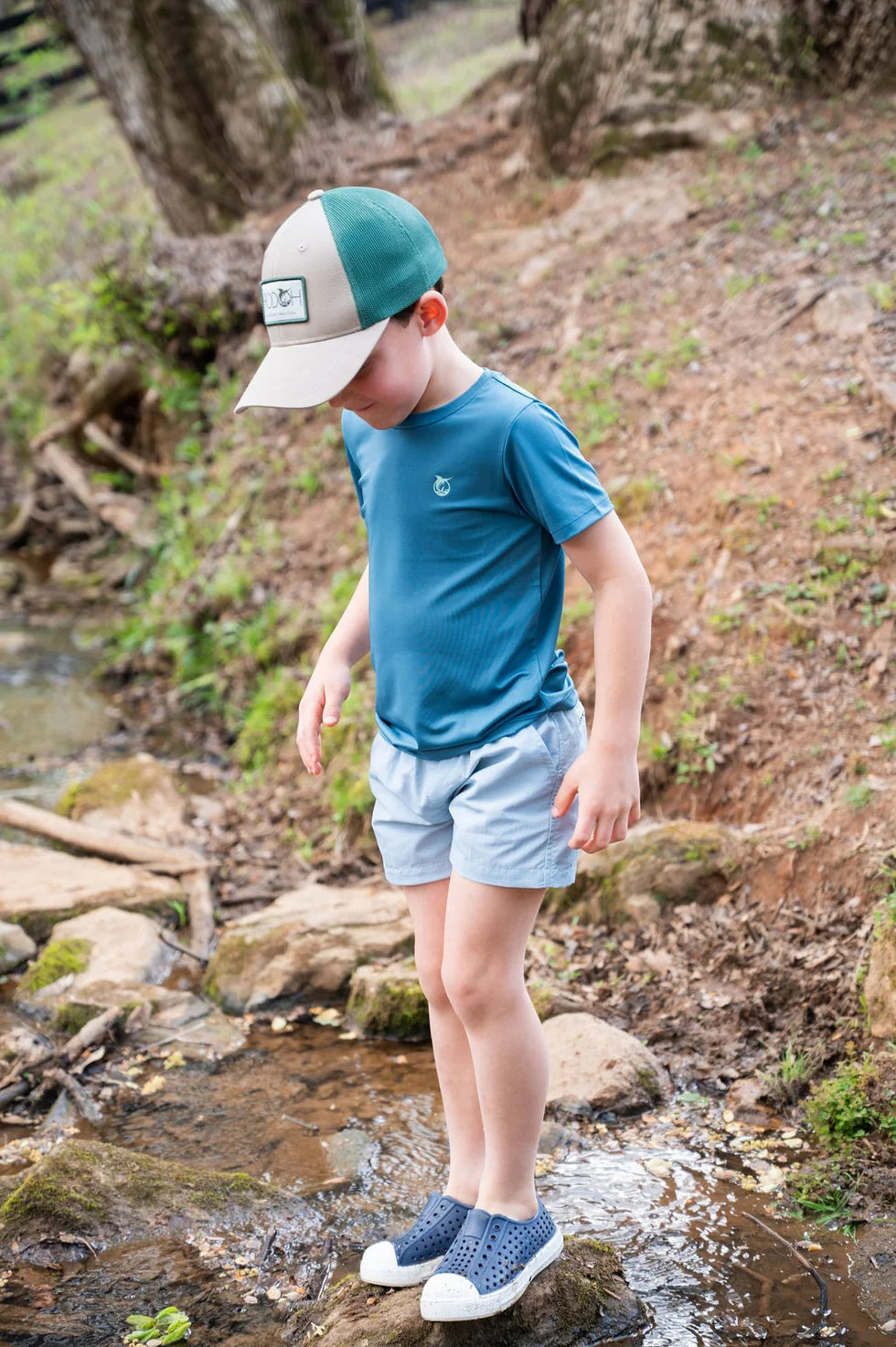 Pro Performance Short Sleeve T-shirt Fishing Lures  // Tapestry Blue