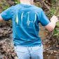 Pro Performance Short Sleeve T-shirt Fishing Lures  // Tapestry Blue