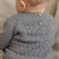 Cozy Heather Knit Jumpsuit // Heathered Slate