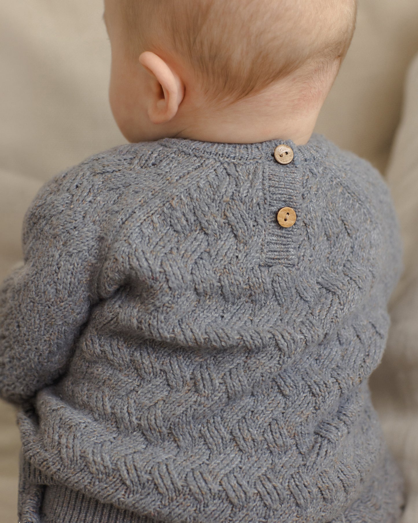 Cozy Heather Knit Jumpsuit // Heathered Slate