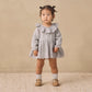 Thalia Dress Romper // Cloud