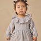 Thalia Dress Romper // Cloud