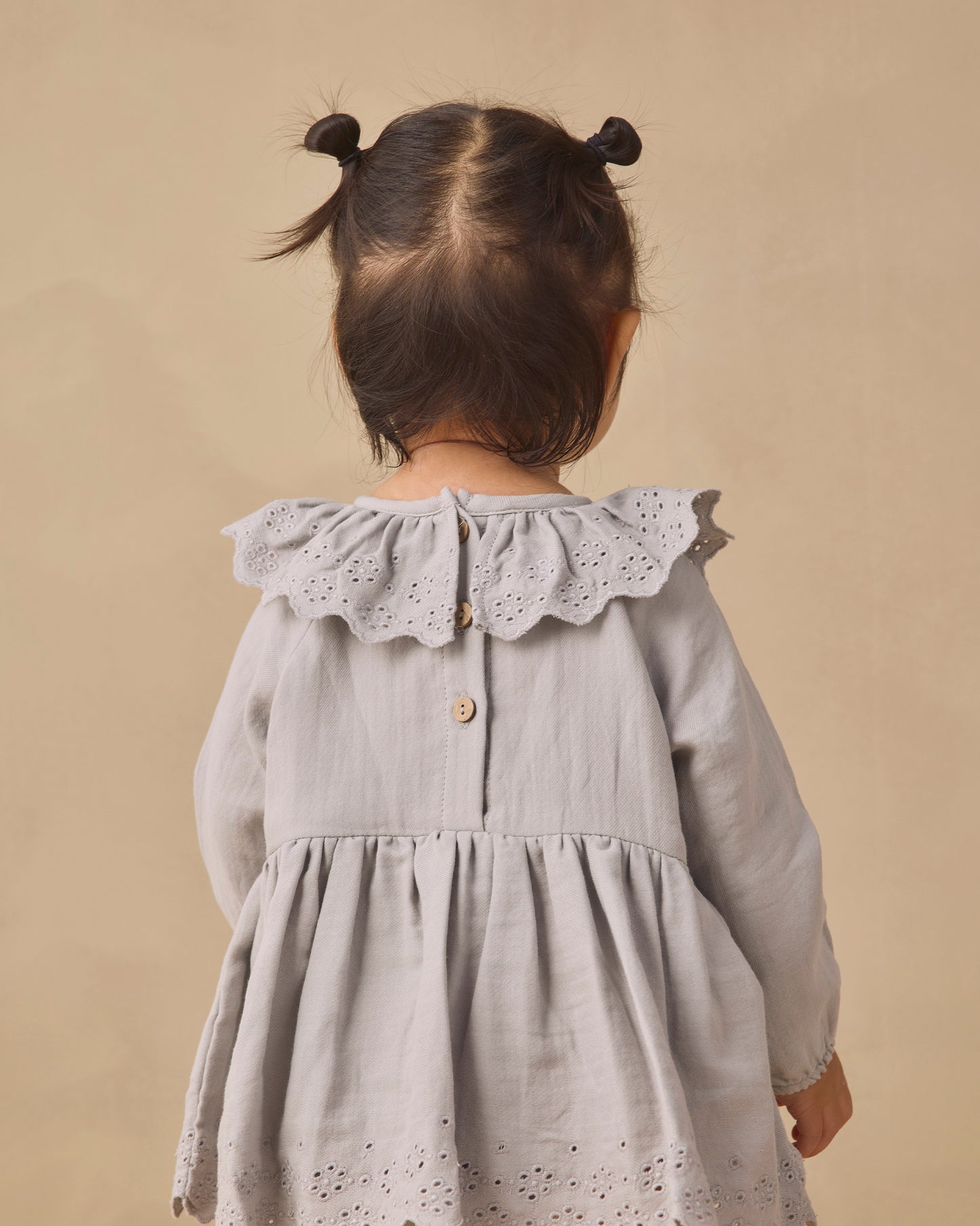 Thalia Dress Romper // Cloud