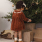Velour Baby Dress // Redwood