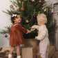 Velour Baby Dress // Redwood