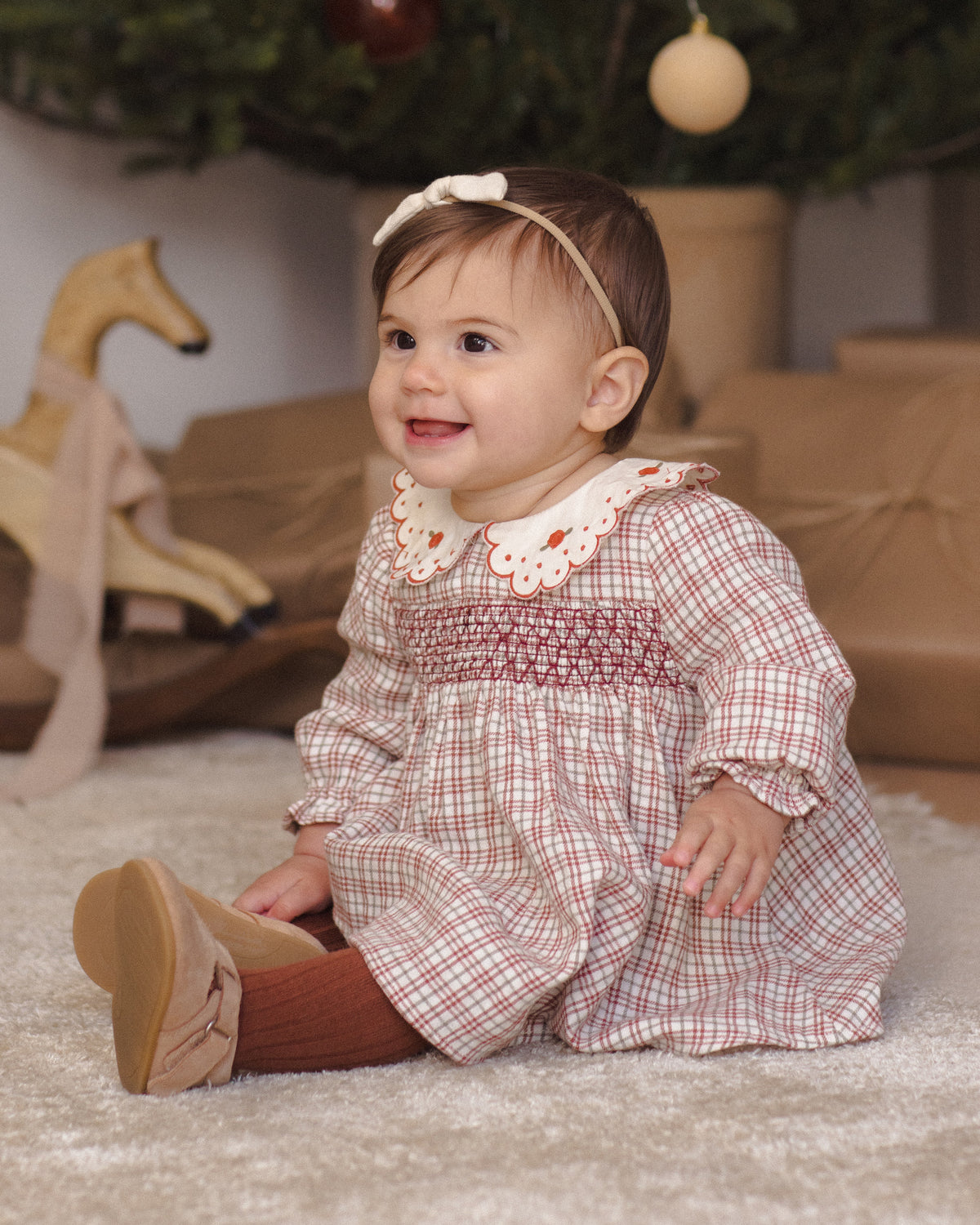 Callie Dress // Christmas Plaid