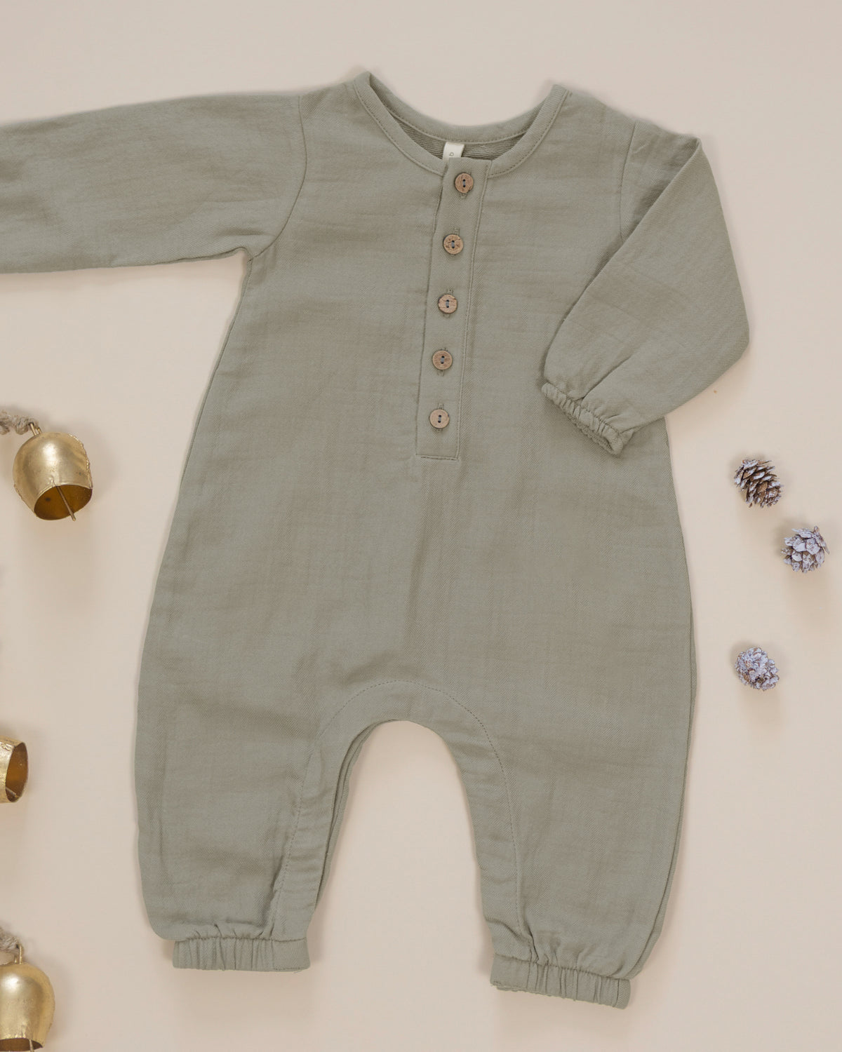 Woven Jumpsuit // Spruce