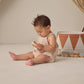 Hayes Romper Vintage Stripe