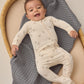 Bamboo Zip Footie // Elephants