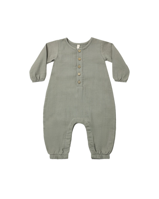 Woven Jumpsuit // Spruce