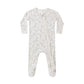 Bamboo Zip Footie // Cloud Floral