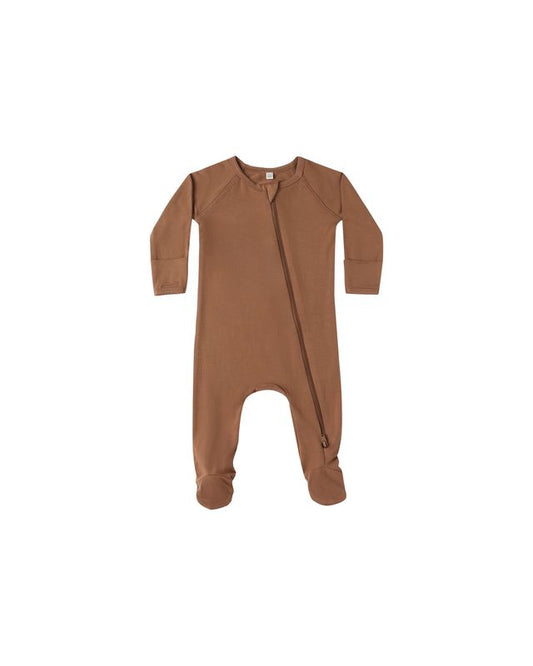 Bamboo Footie // Cedar