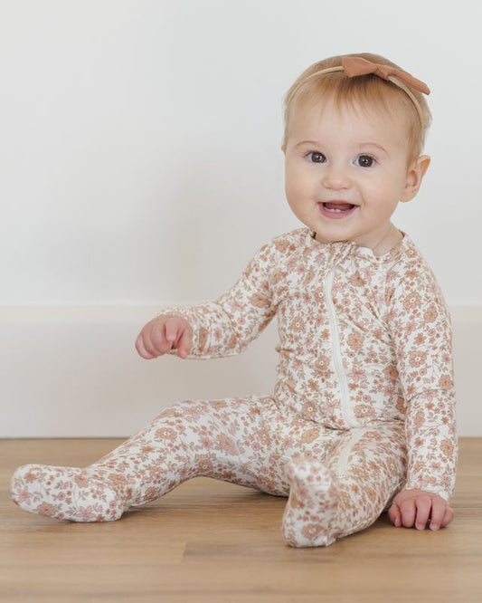 Bamboo Footie // Bloom