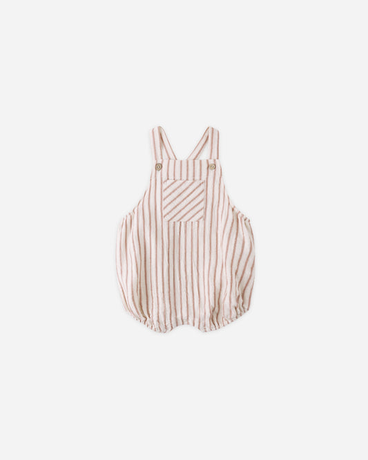 Tan Striped overalls 