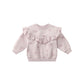 Ruffle Fleece Sweatshirt and Pant Set || Bows