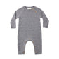 Cozy Heather Knit Jumpsuit // Heathered Slate