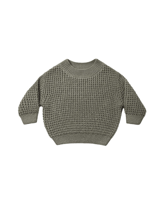 Chunky Knit Sweater // Spruce
