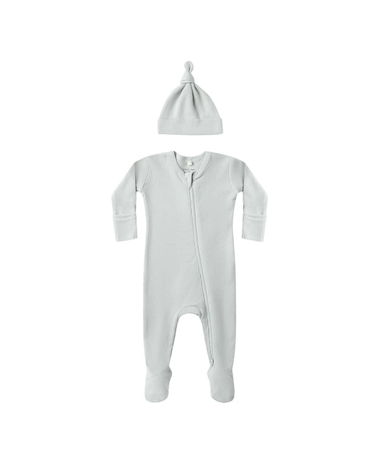 Waffle Sleep Set || Ice Blue