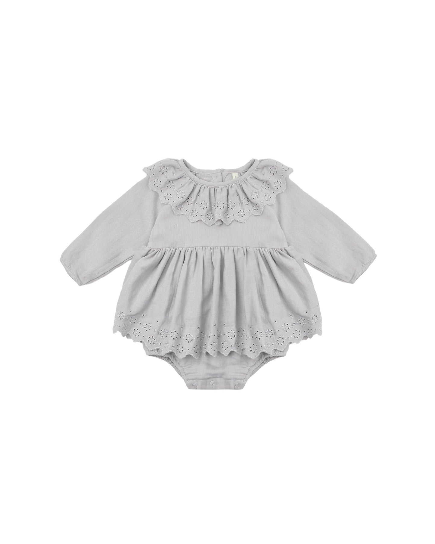 Thalia Dress Romper // Cloud