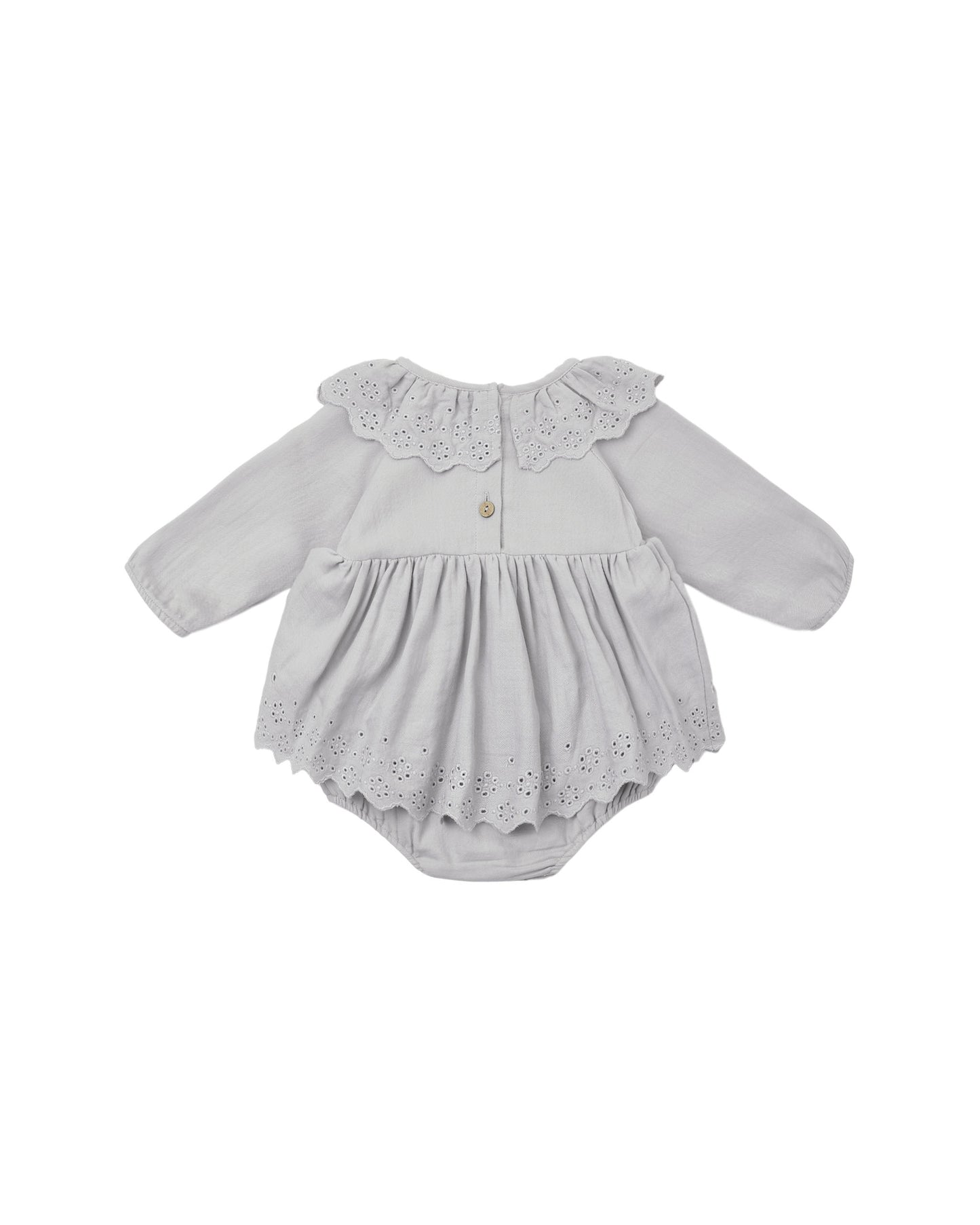 Thalia Dress Romper // Cloud