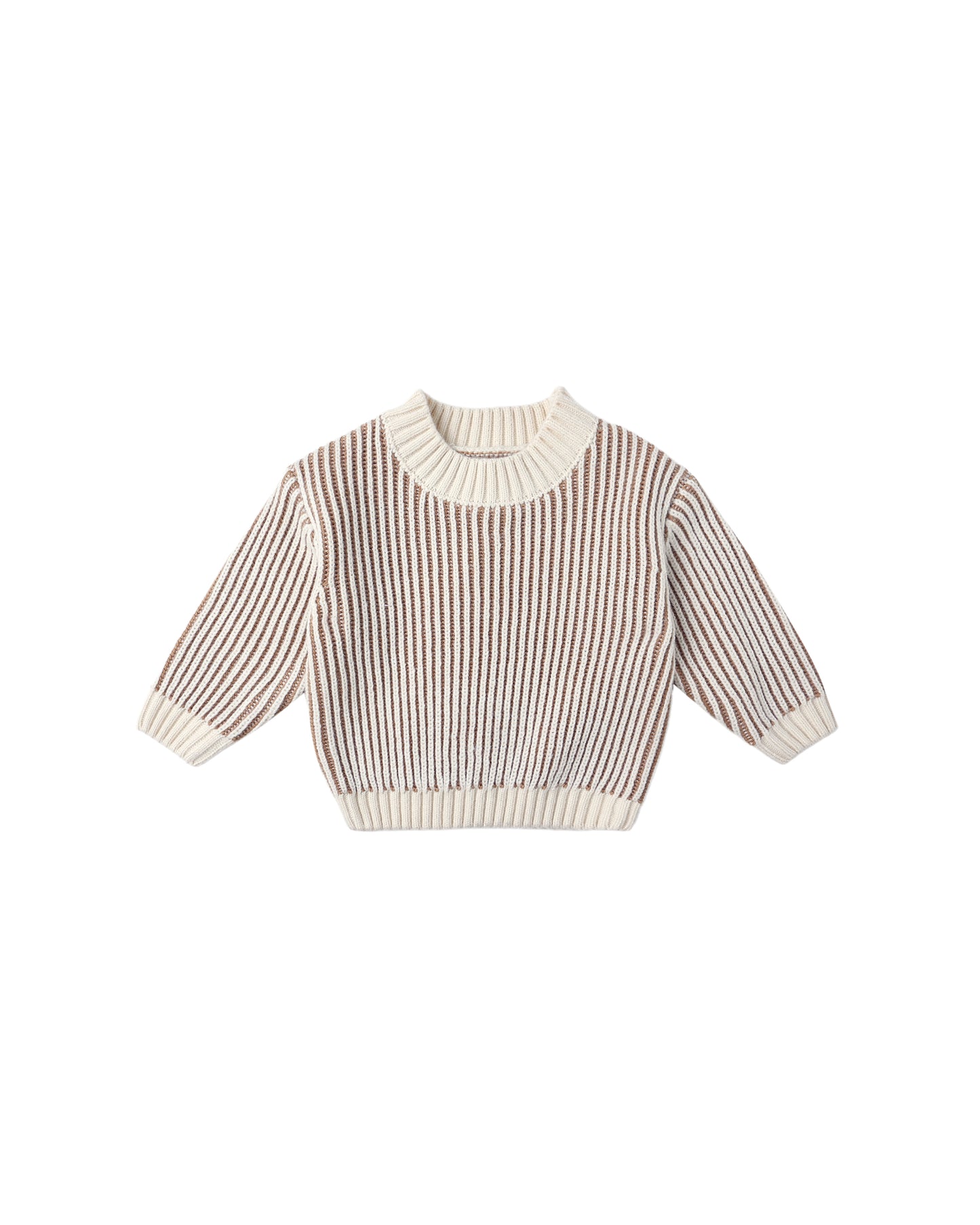 Relaxed Knit Sweater || Gold