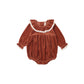 Wendy Bubble Romper // Redwood