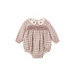 Callie Bubble Romper // Christmas Plaid