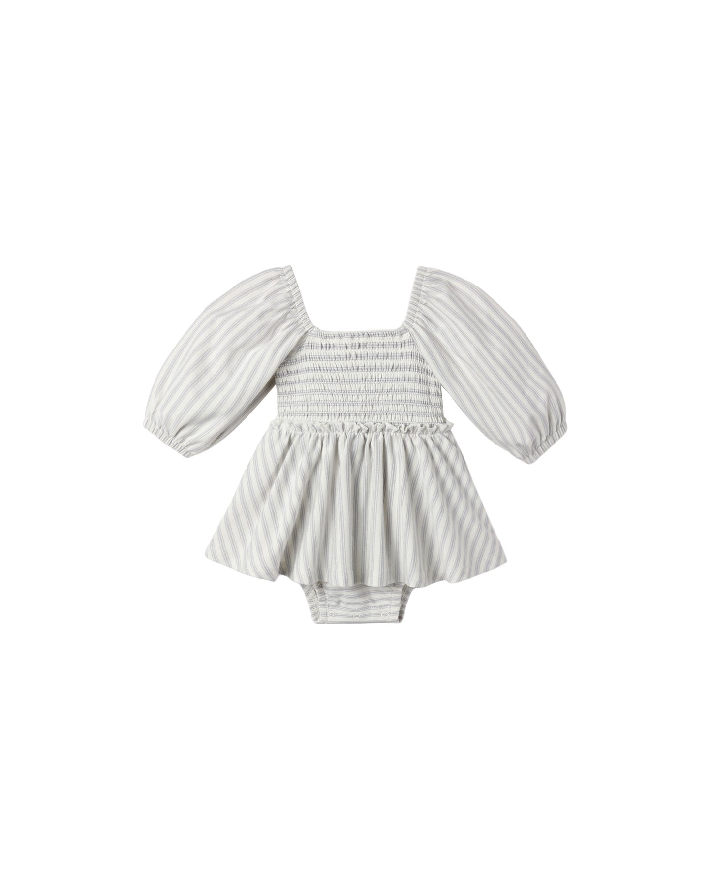 Lainey Romper // Cloud Stripe