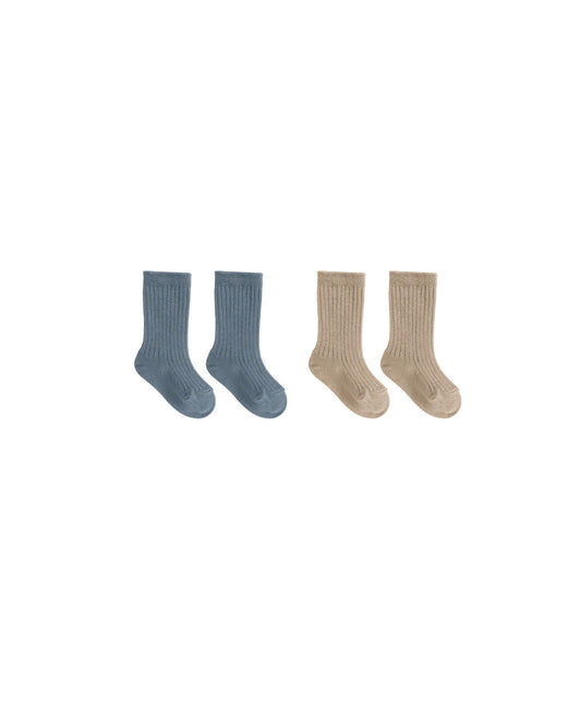 Socks Set || Gold, Ocean