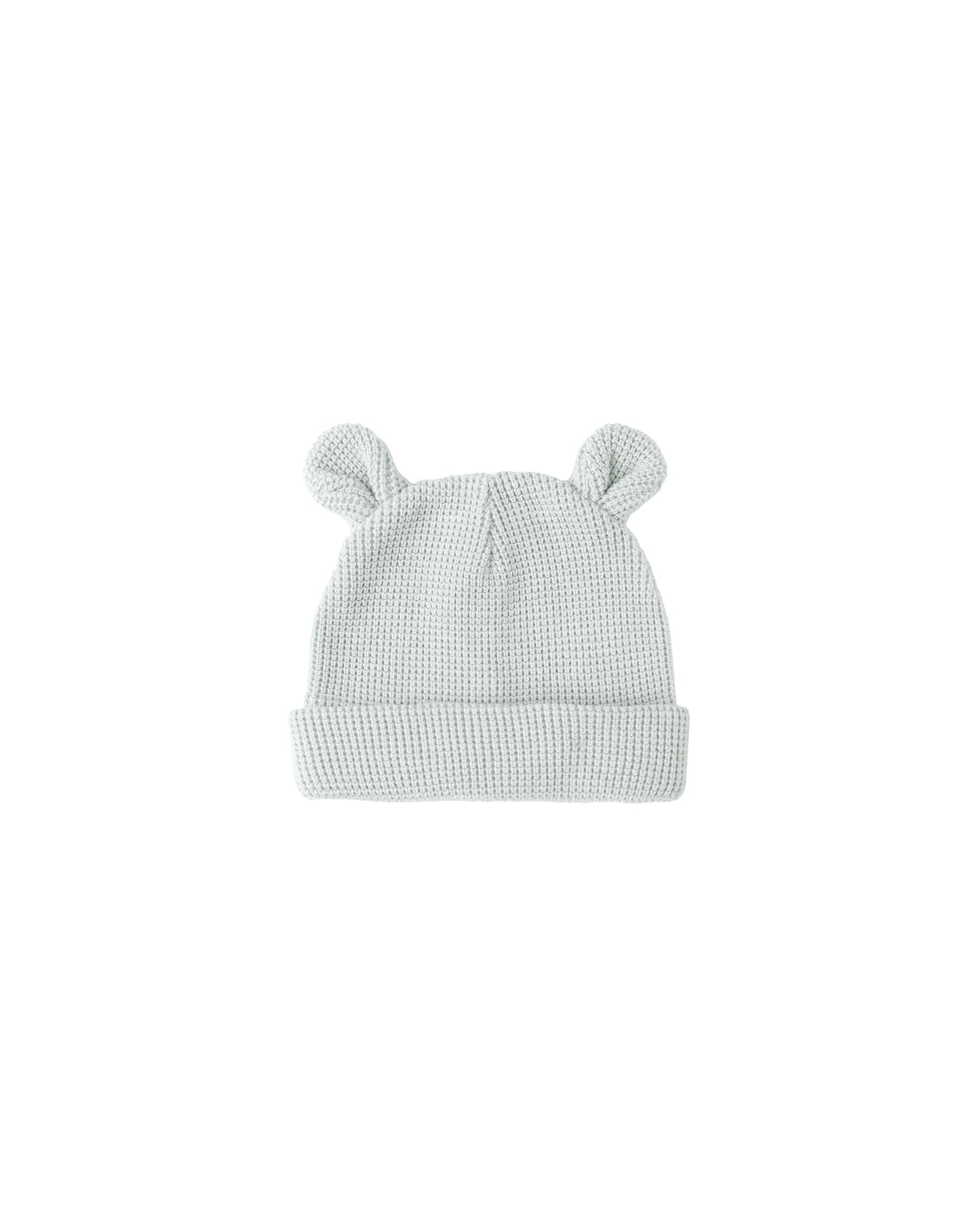 Baby Bear Beanie || Ice Blue