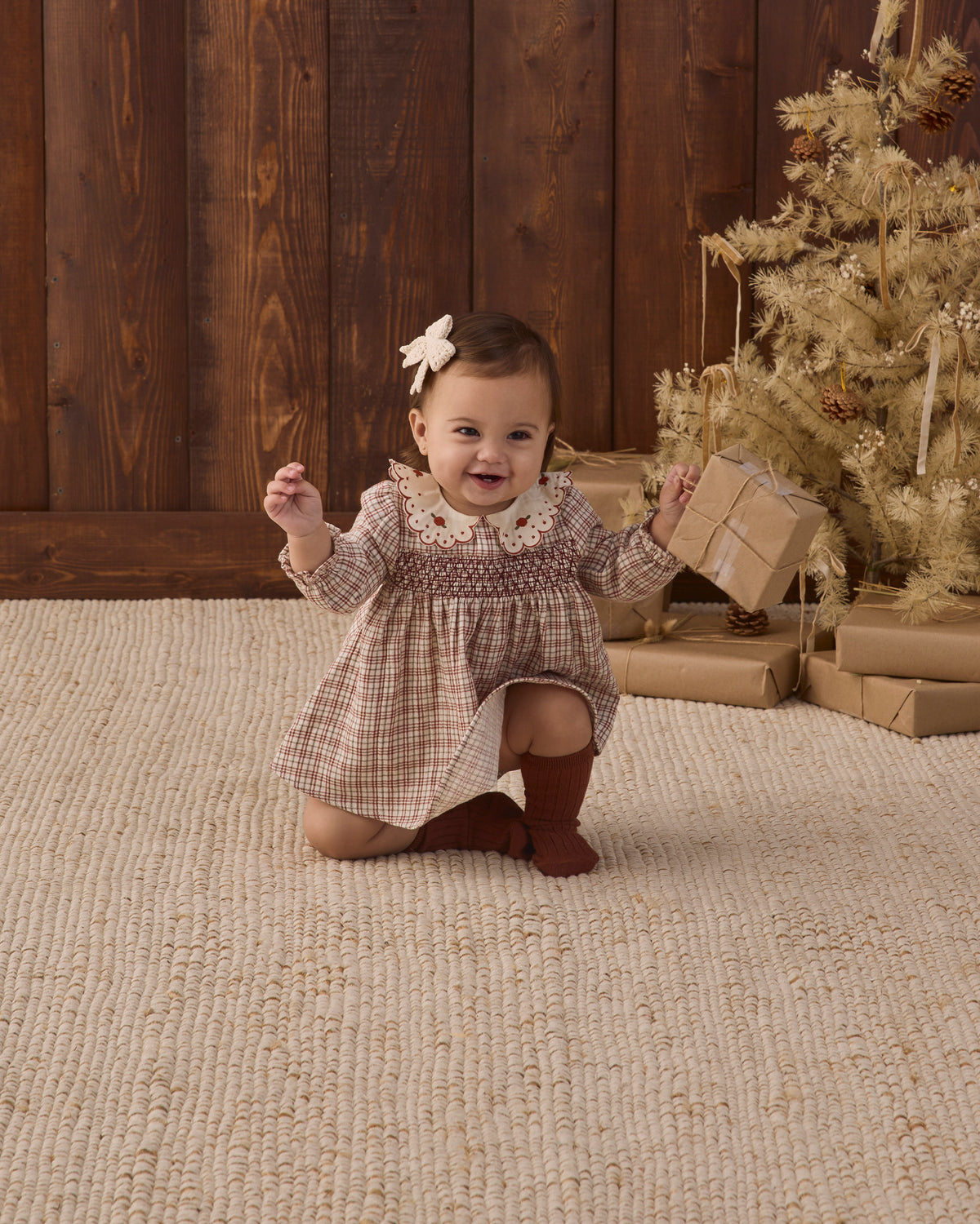 Callie Dress // Christmas Plaid