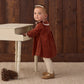 Velour Baby Dress // Redwood