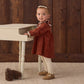 Velour Baby Dress // Redwood
