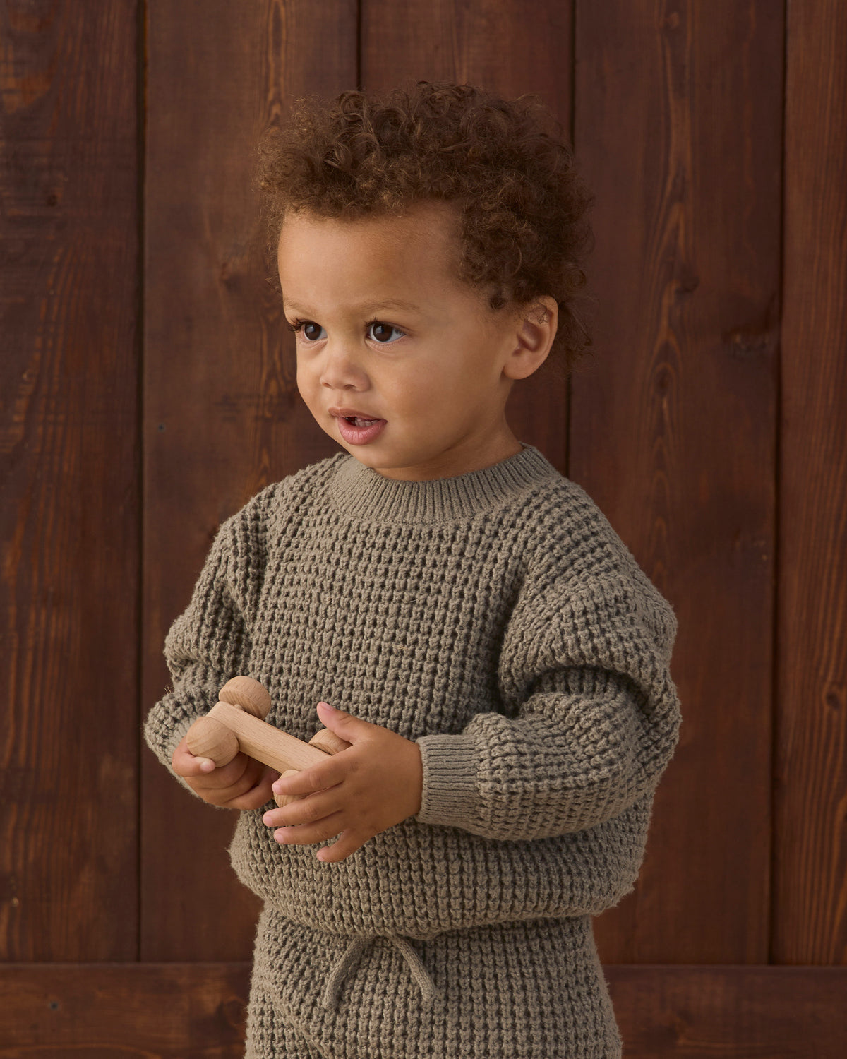 Chunky Knit Sweater // Spruce