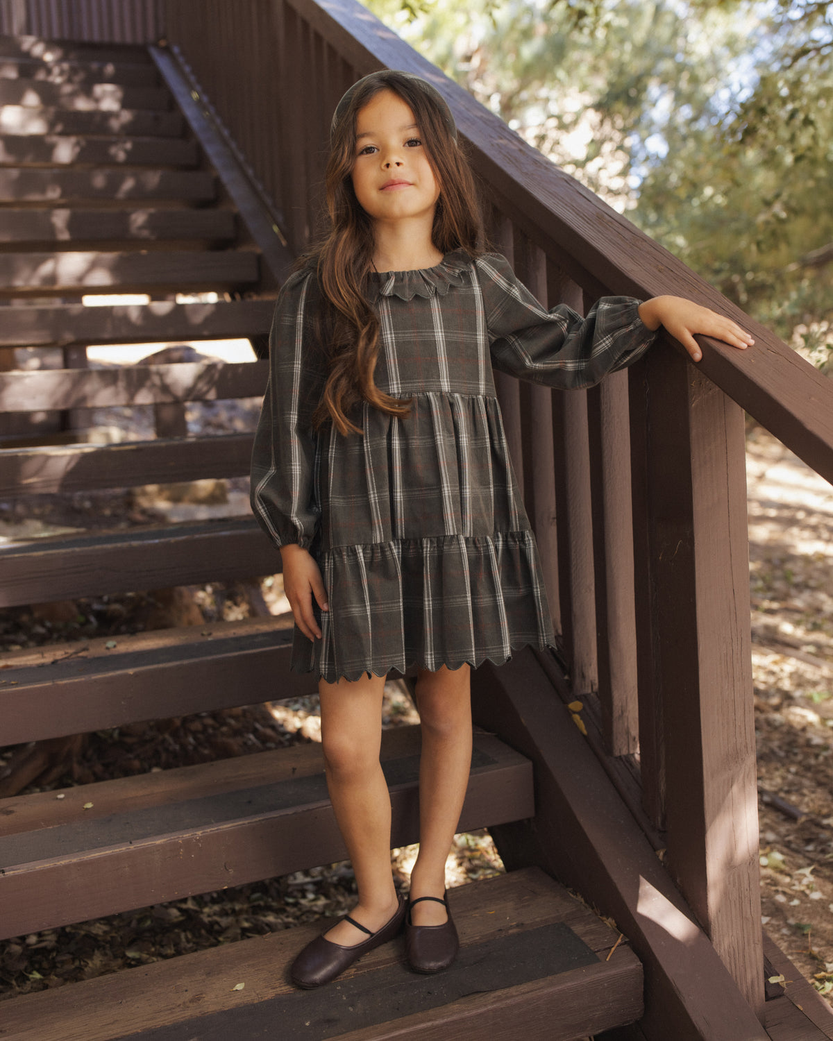 Fran Dress // Holiday Plaid