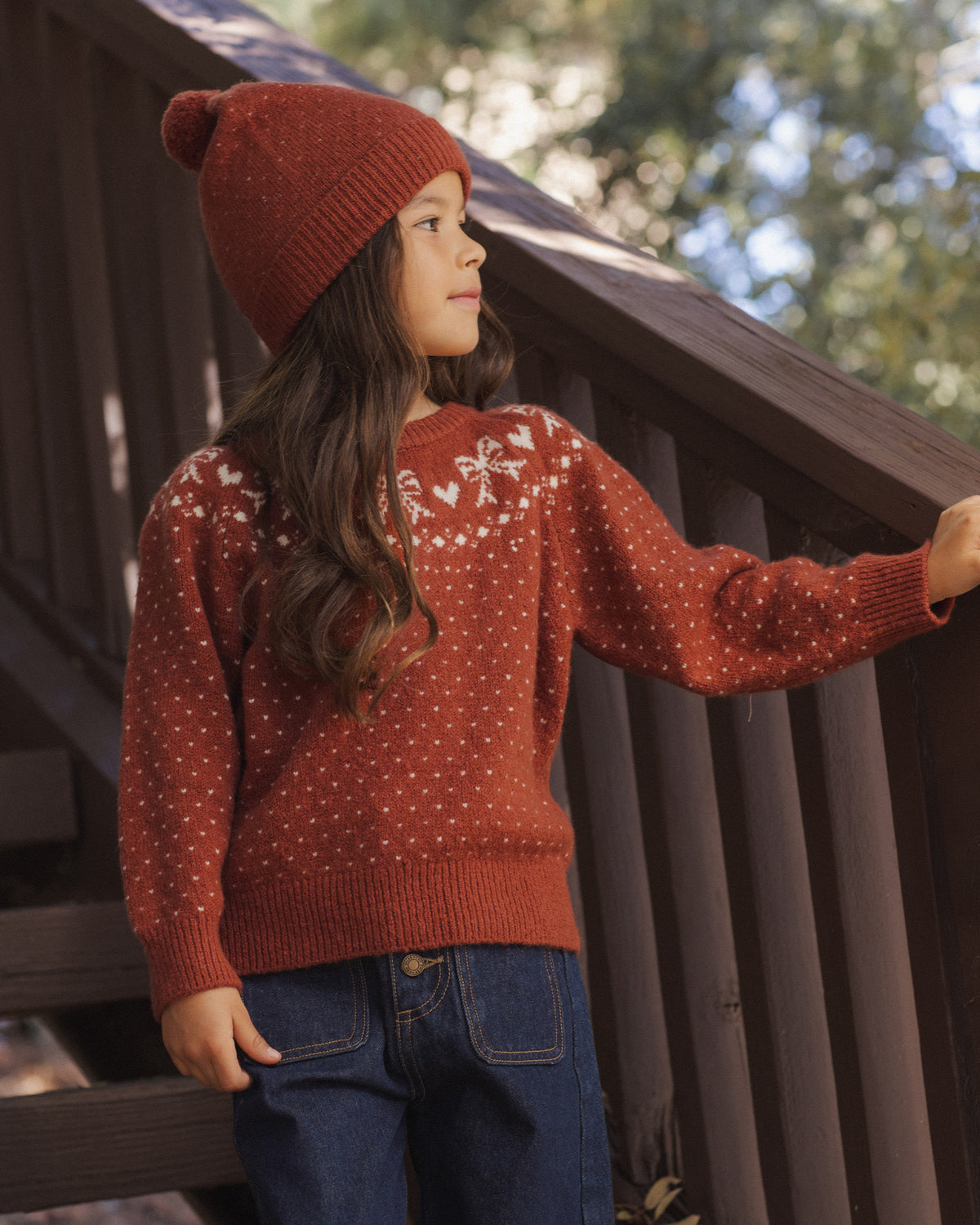 Fair Isle Sweater // Ruby