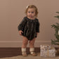 Freya Romper // Holiday Plaid