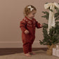 Fair Isle Holiday Romper // Ruby