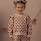 Jacquard Knit Set // Poinsettia