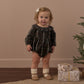 Freya Romper // Holiday Plaid