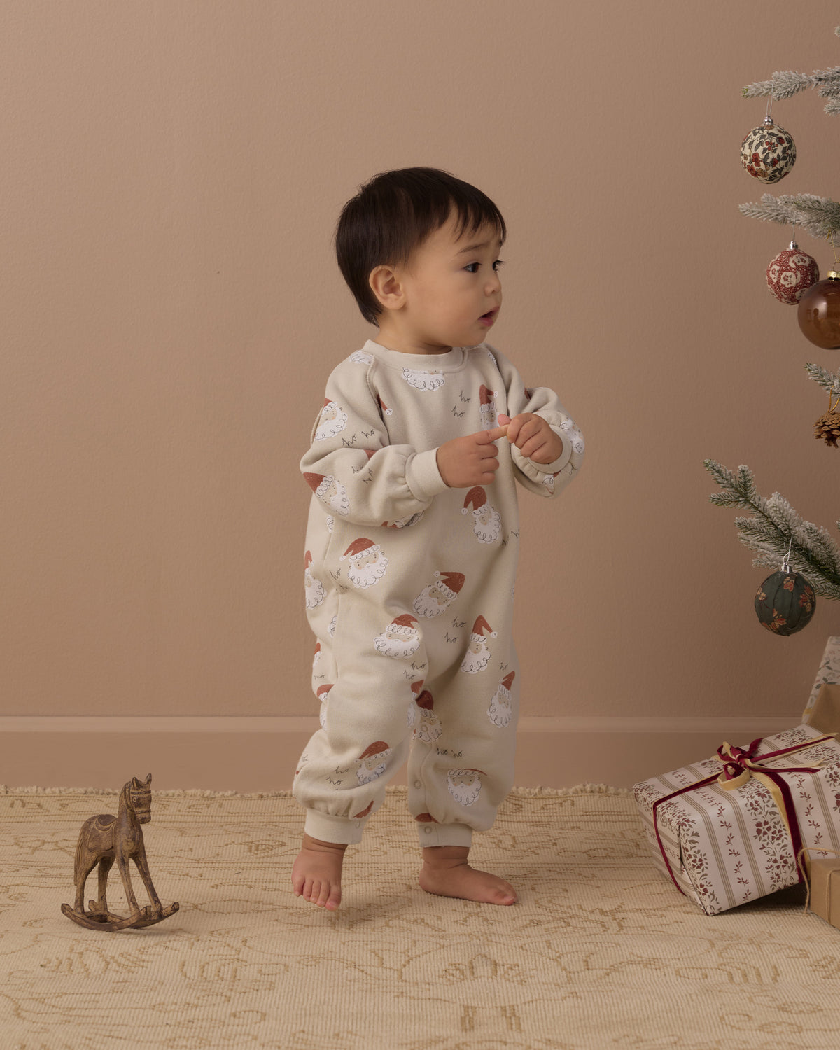 Raglan Jumpsuit // Santa