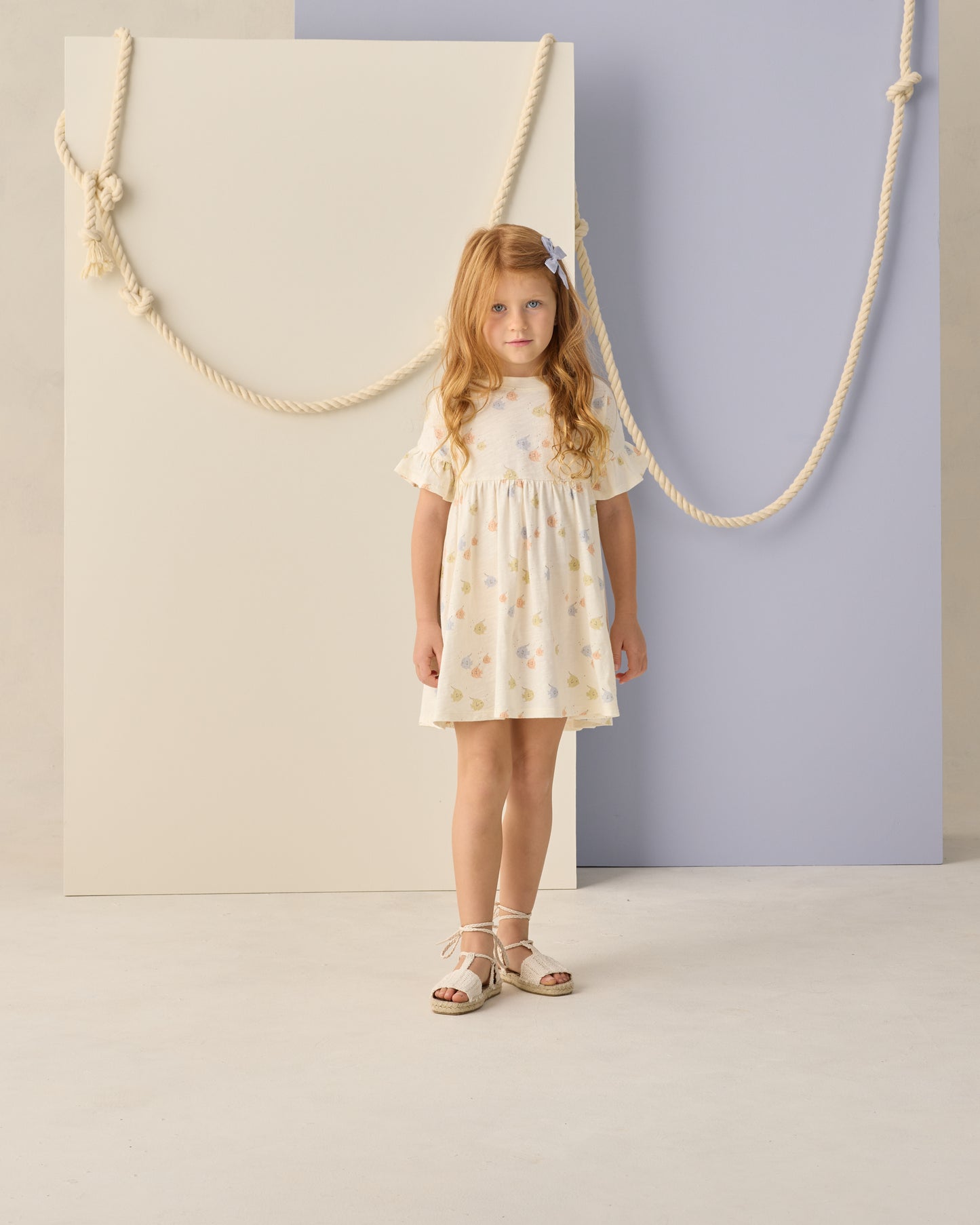 Marley Dress Embroidered Daisies