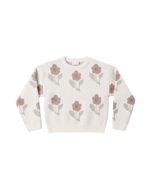 Aspen Sweater // Ivory Flower