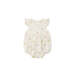 Baby romper with floral pattern 