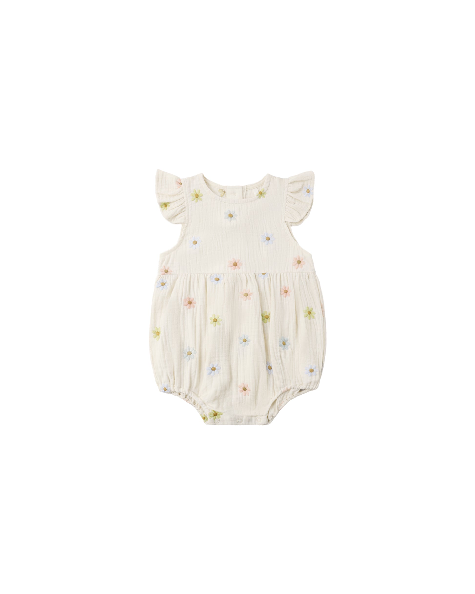 Baby romper with floral pattern 