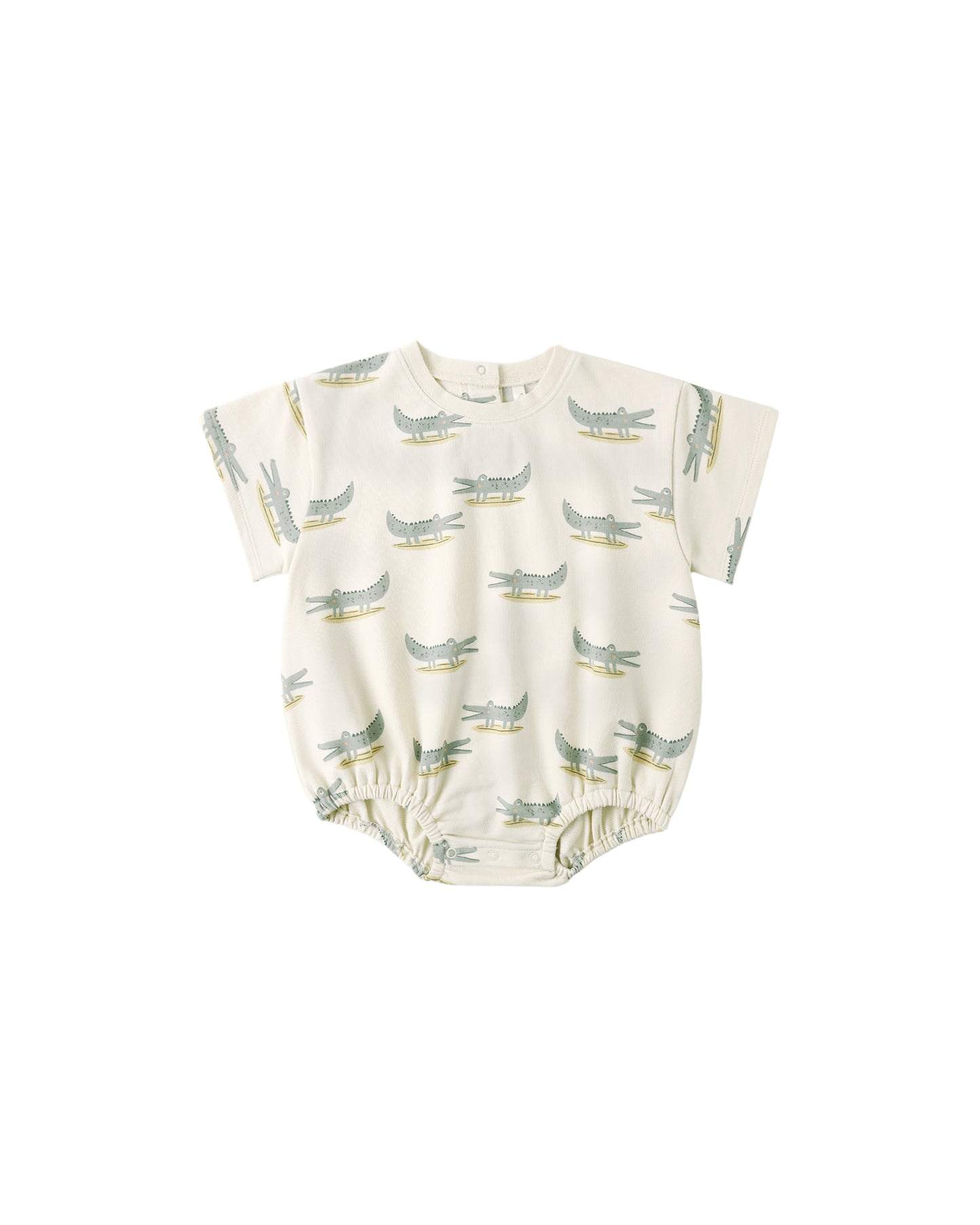 Baby romper with airplane pattern 