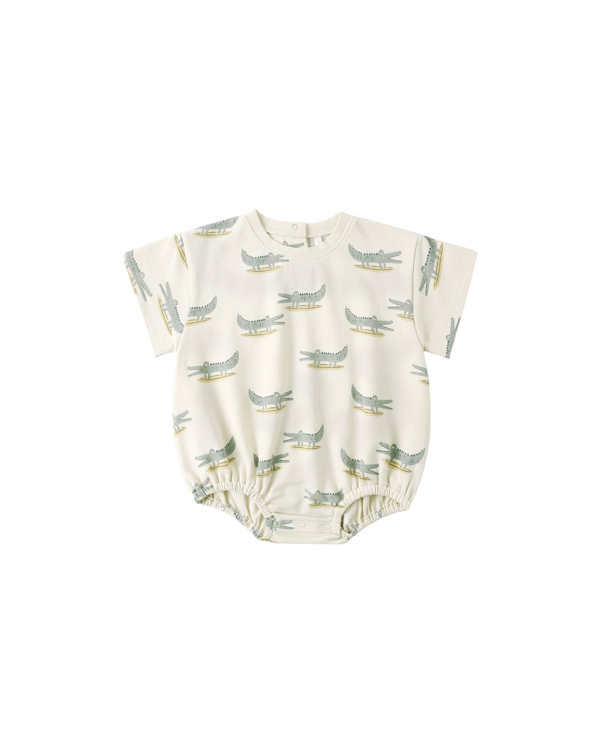 Baby romper with airplane pattern 
